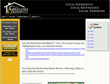 Tablet Screenshot of danville-real-estate.info